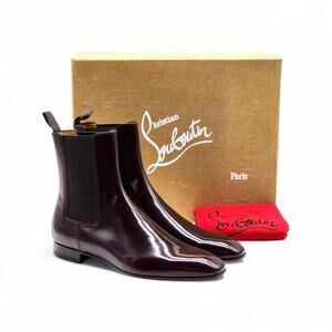 靴 Christian Louboutin ROADIE FLAT CALF P Christian Louboutin ROADIE FLAT CALF P